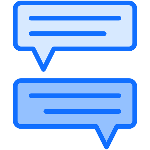 communicatie Generic Blue icoon