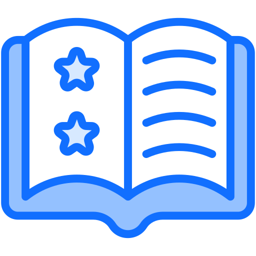 verhalenboek Generic Blue icoon