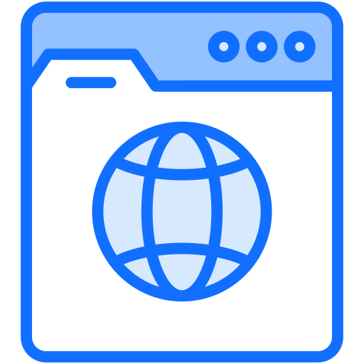 browser Generic Blue icon