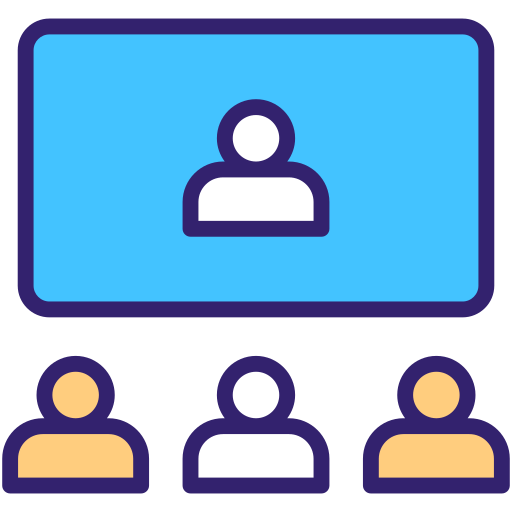 Online conference Generic Fill & Lineal icon