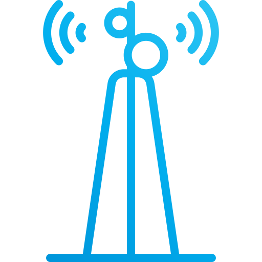 Signal tower Generic Gradient icon