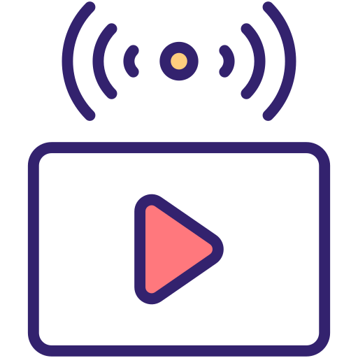 video streaming Generic Fill & Lineal icon