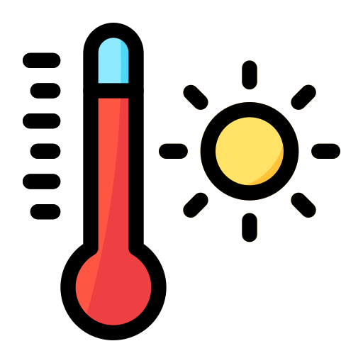 Термометр Generic Outline Color иконка