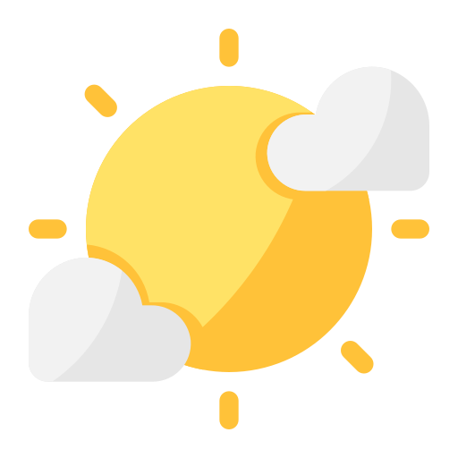 Солнечно Generic Flat иконка
