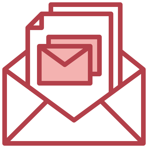 Envelope Surang Red icon