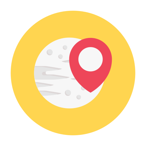 Location pin Generic Circular icon