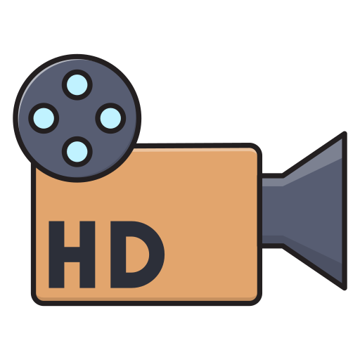 hd-recorder Vector Stall Lineal Color icon