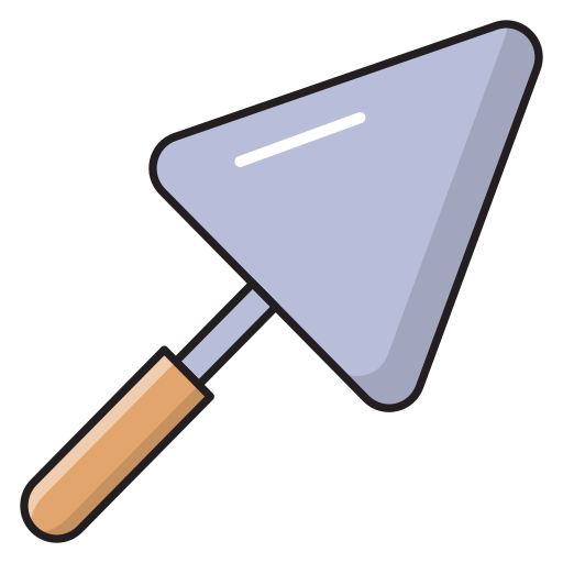 Spade Vector Stall Lineal Color icon