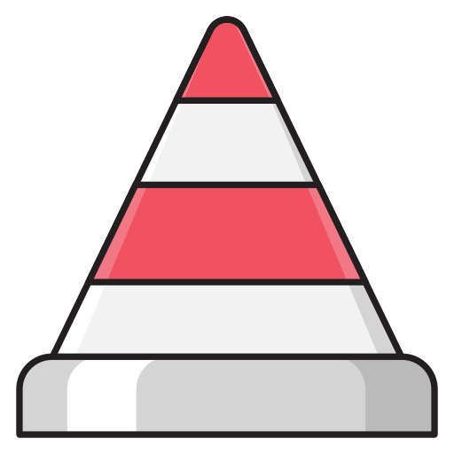 バリア Vector Stall Lineal Color icon