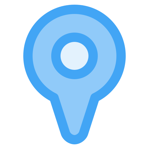 marqueur de carte Generic Blue Icône