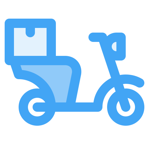 moto Generic Blue Icône