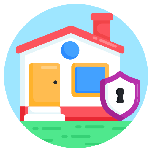 가정 보안 Generic Circular icon