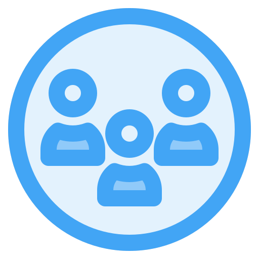 Group Generic Blue icon