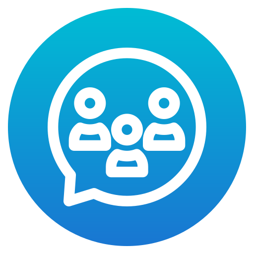 grupo de chat Generic Circular icono
