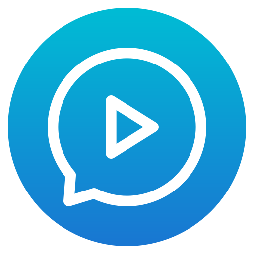 videochat Generic Circular icoon