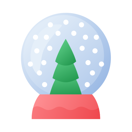 decorazione natalizia Generic Flat Gradient icona
