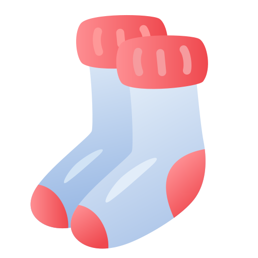 sokken Generic Flat Gradient icoon