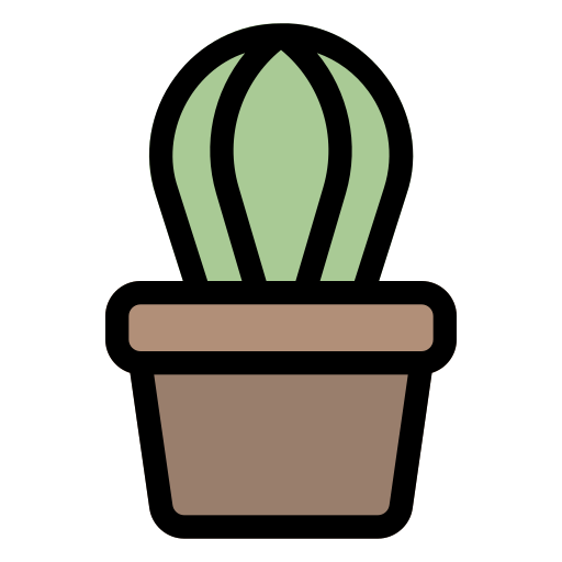 Комнатные растения Generic Outline Color иконка