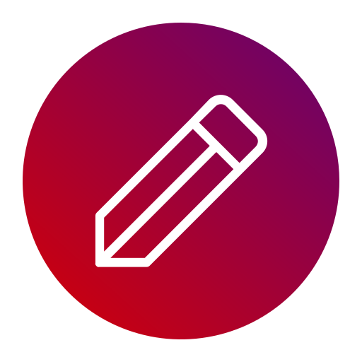 pen Generic Flat Gradient icoon