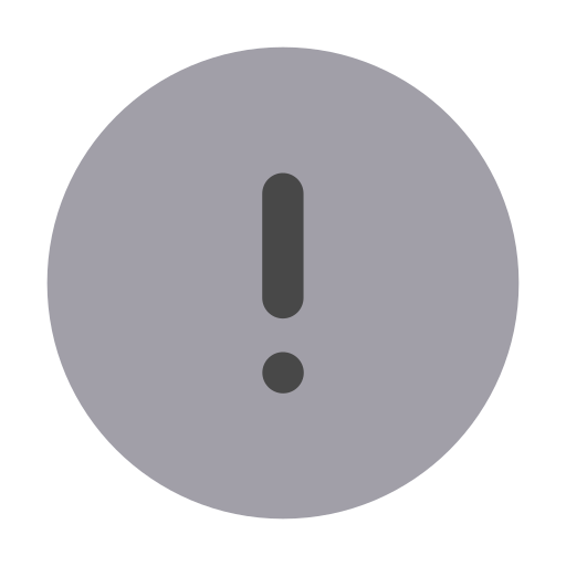 Info button Generic Grey icon