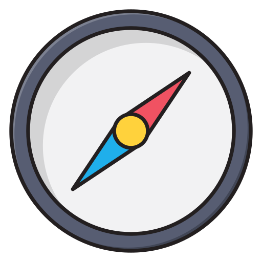 navegación Vector Stall Lineal Color icono