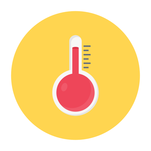 temperatura Generic Circular ikona