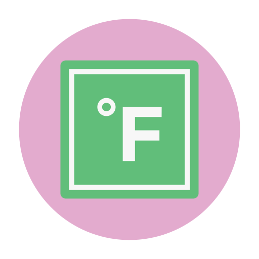 Fahrenheit Generic Circular icon