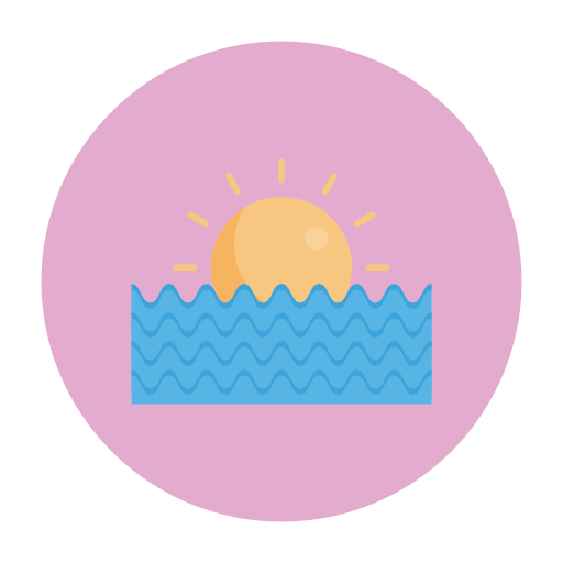 Sunset Generic Circular icon