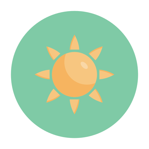 słoneczny Generic Circular ikona