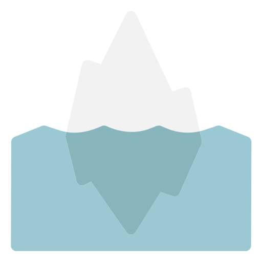 hielo Generic Flat icono