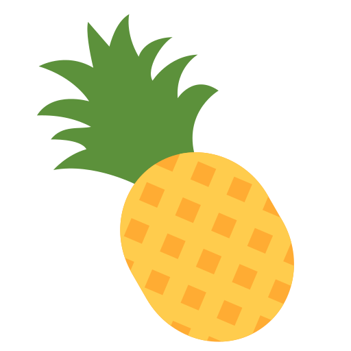l'ananas Generic Flat Icône