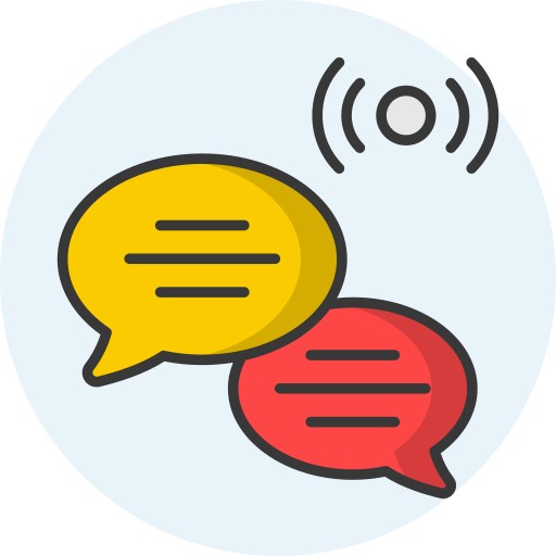 chat en vivo Generic Rounded Shapes icono