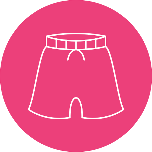 pantalones cortos de boxeo Generic Circular icono
