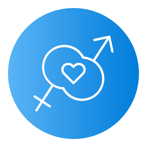 Gender Generic Flat Gradient icon