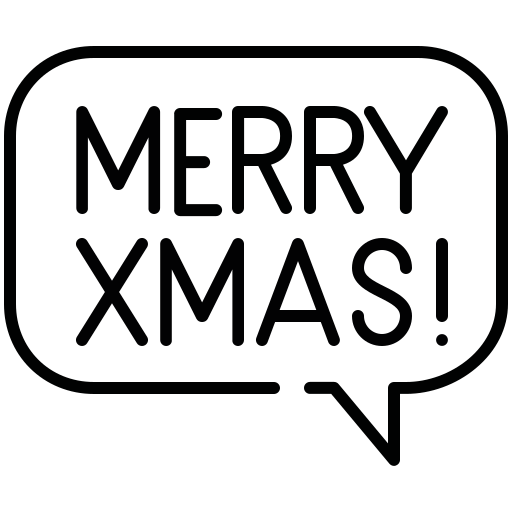 Merry christmas Generic Detailed Outline icon