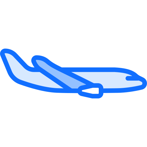 avión Generic Blue icono