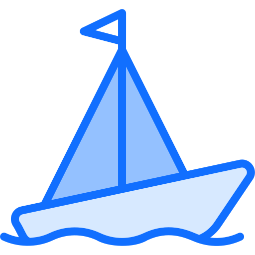 jacht Generic Blue ikona