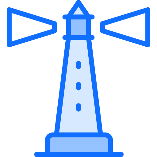 latarnia morska Generic Blue ikona