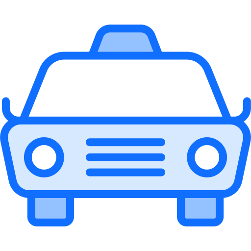 taxi Generic Blue ikona