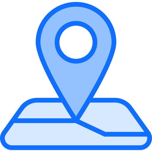 wskaźnik mapy Generic Blue ikona