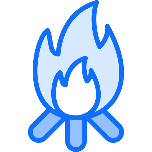 lagerfeuer Generic Blue icon