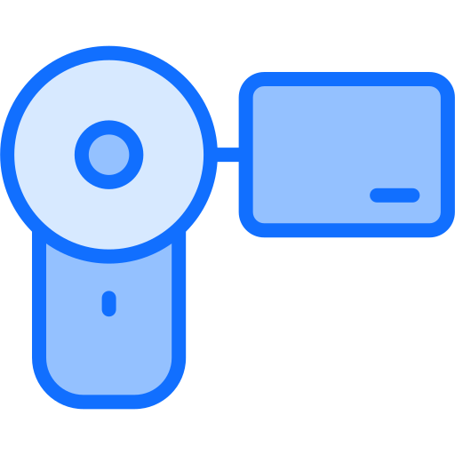 camcorder Generic Blue icon