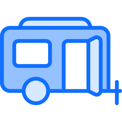 wohnwagen Generic Blue icon
