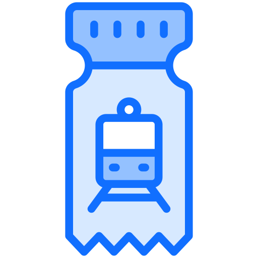 기차표 Generic Blue icon