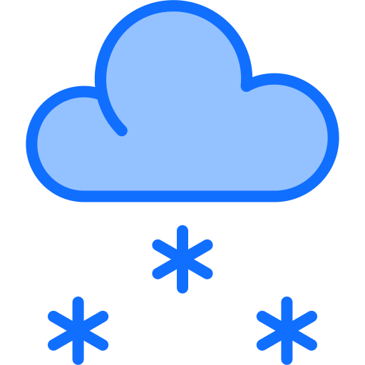 schneefall Generic Blue icon