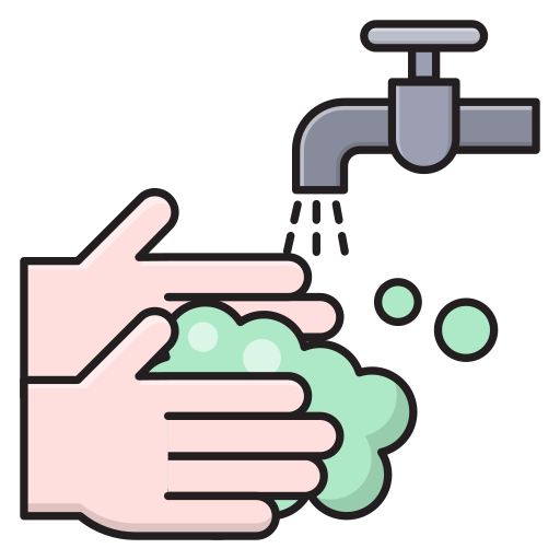 mycie ręczne Vector Stall Lineal Color ikona