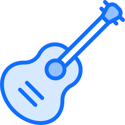 gitaar Generic Blue icoon