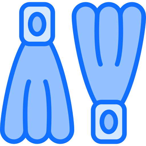 Плавники Generic Blue иконка