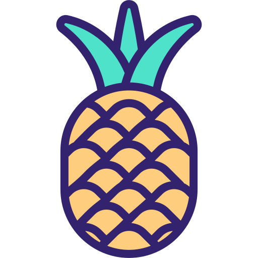 ananas Generic Fill & Lineal ikona
