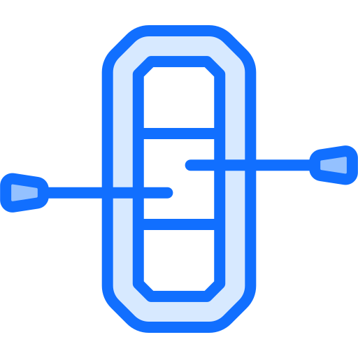 래프팅 Generic Blue icon